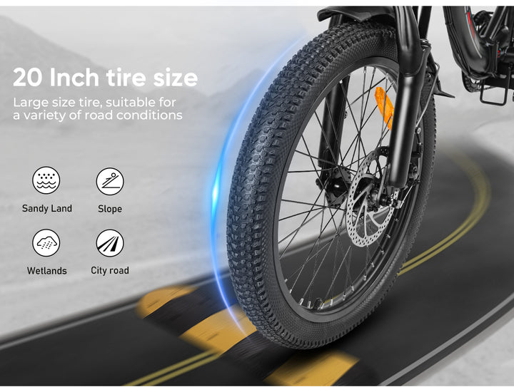 SAMEBIKE CY20 250W 20
