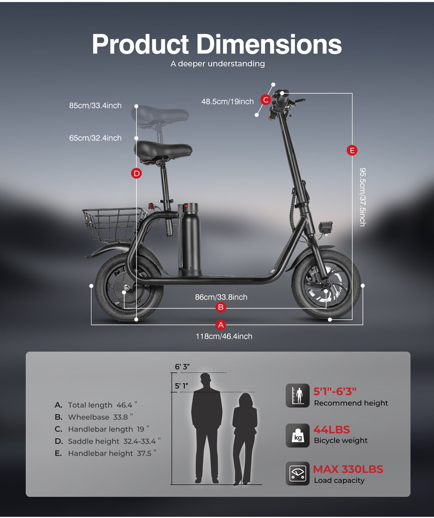 SM-C01 E-Scooter