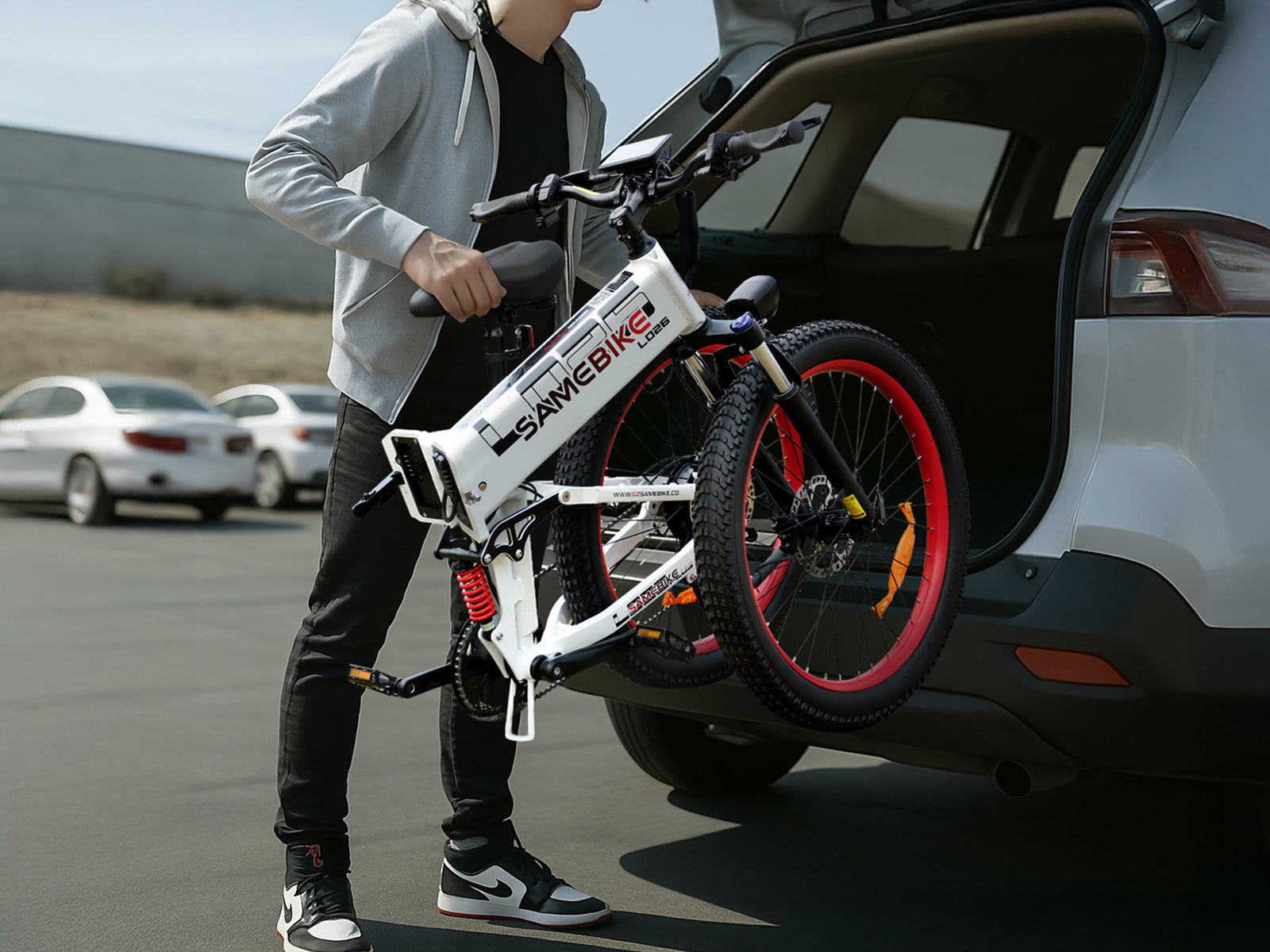 LO26 Plus Fat Tire Mountain E-Bike