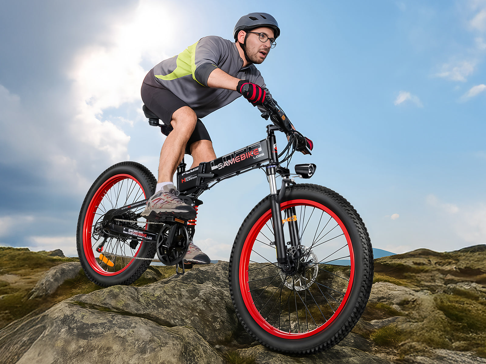 LO26 Plus Fat Tire Mountain E-Bike