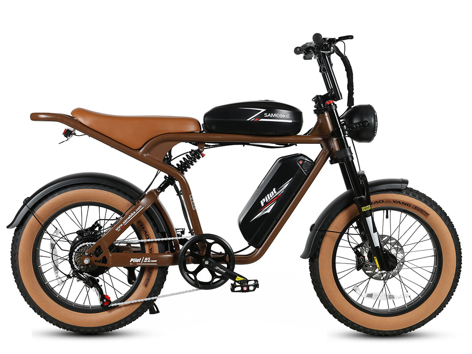 SAMEBIKE M20-III in brown
