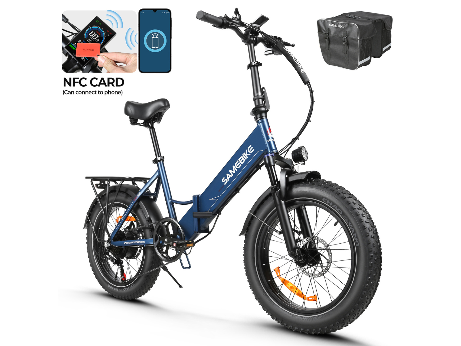 LOTDM200-II Fat Tire Electric Mountain Bike