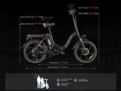 CY20 Portable Commuter Electric Bike