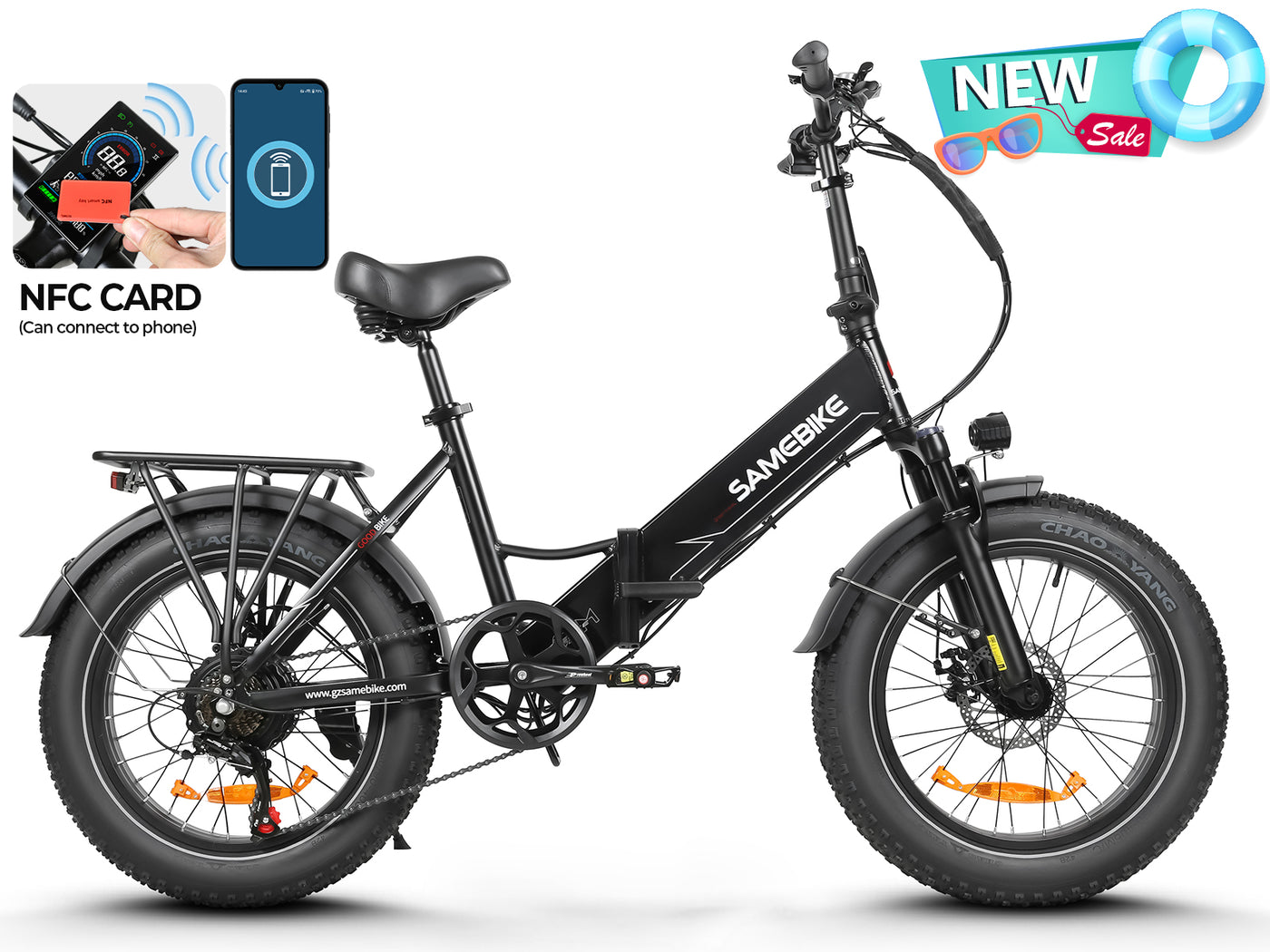 LOTDM200-II 750W Step-through Folding Bike