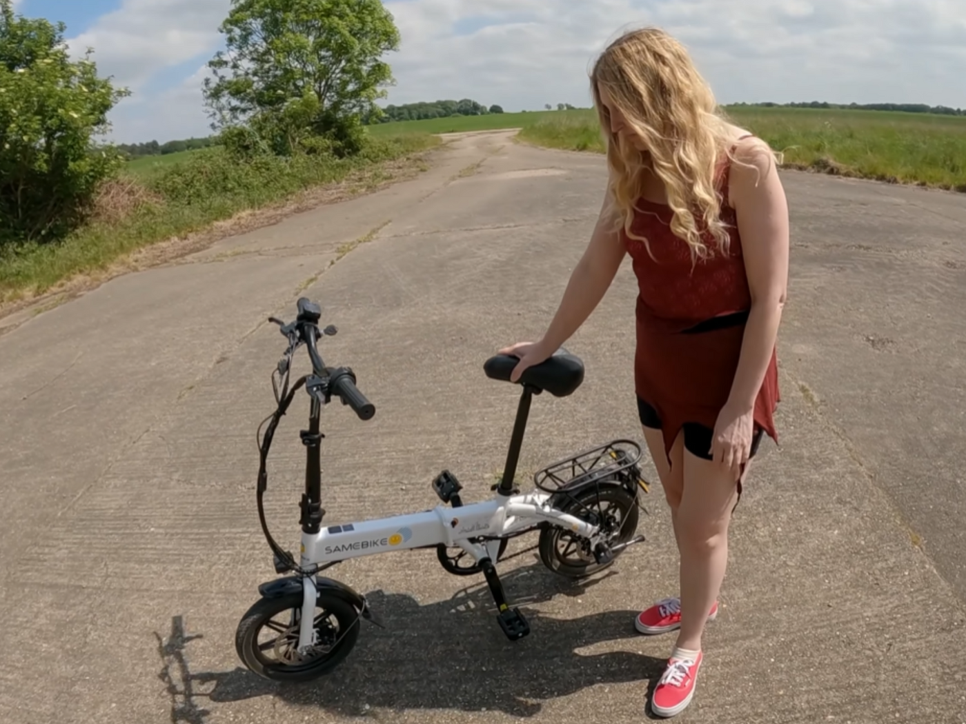 YINYU14 250W Compact Folding E-Bike