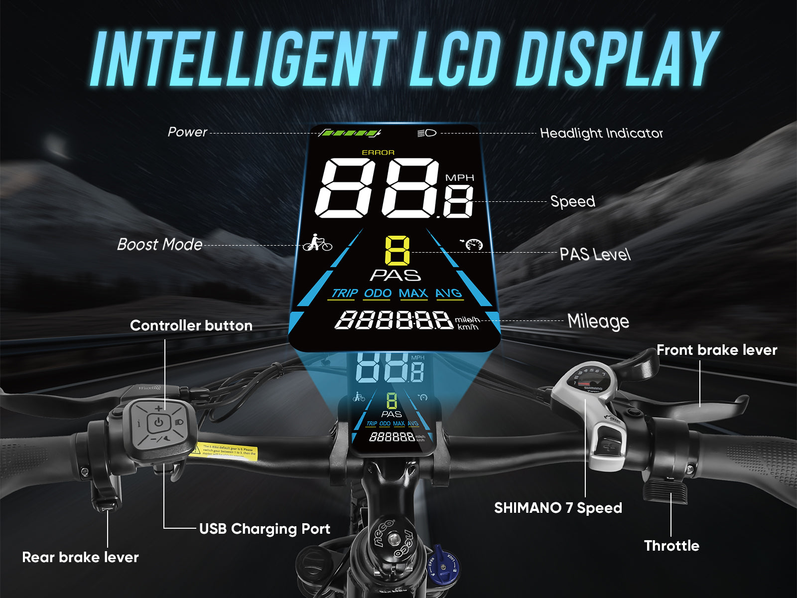 RS-A01 MEN Electric City Bike