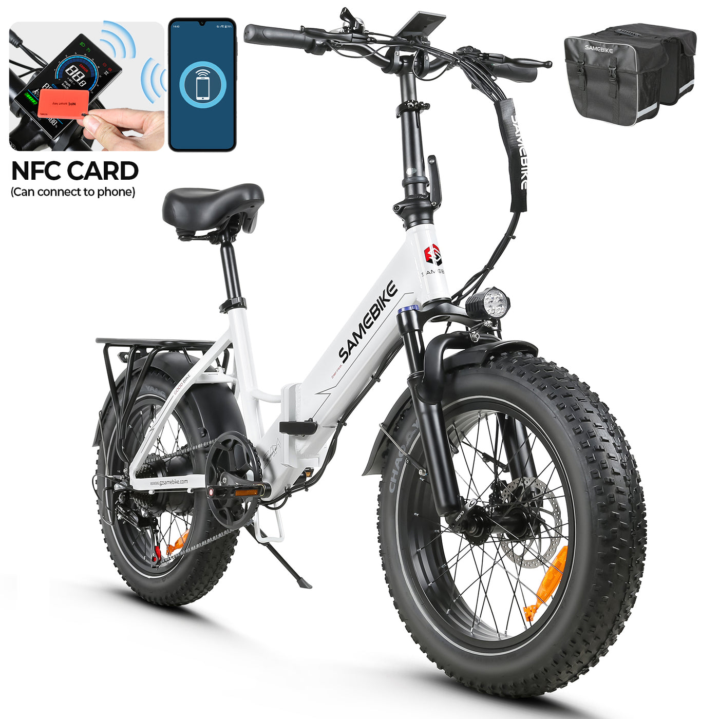 LOTDM200-II 750W Step-through Folding Bike