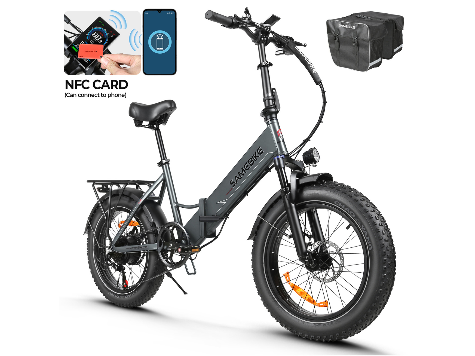 LOTDM200-II Fat Tire Electric Mountain Bike