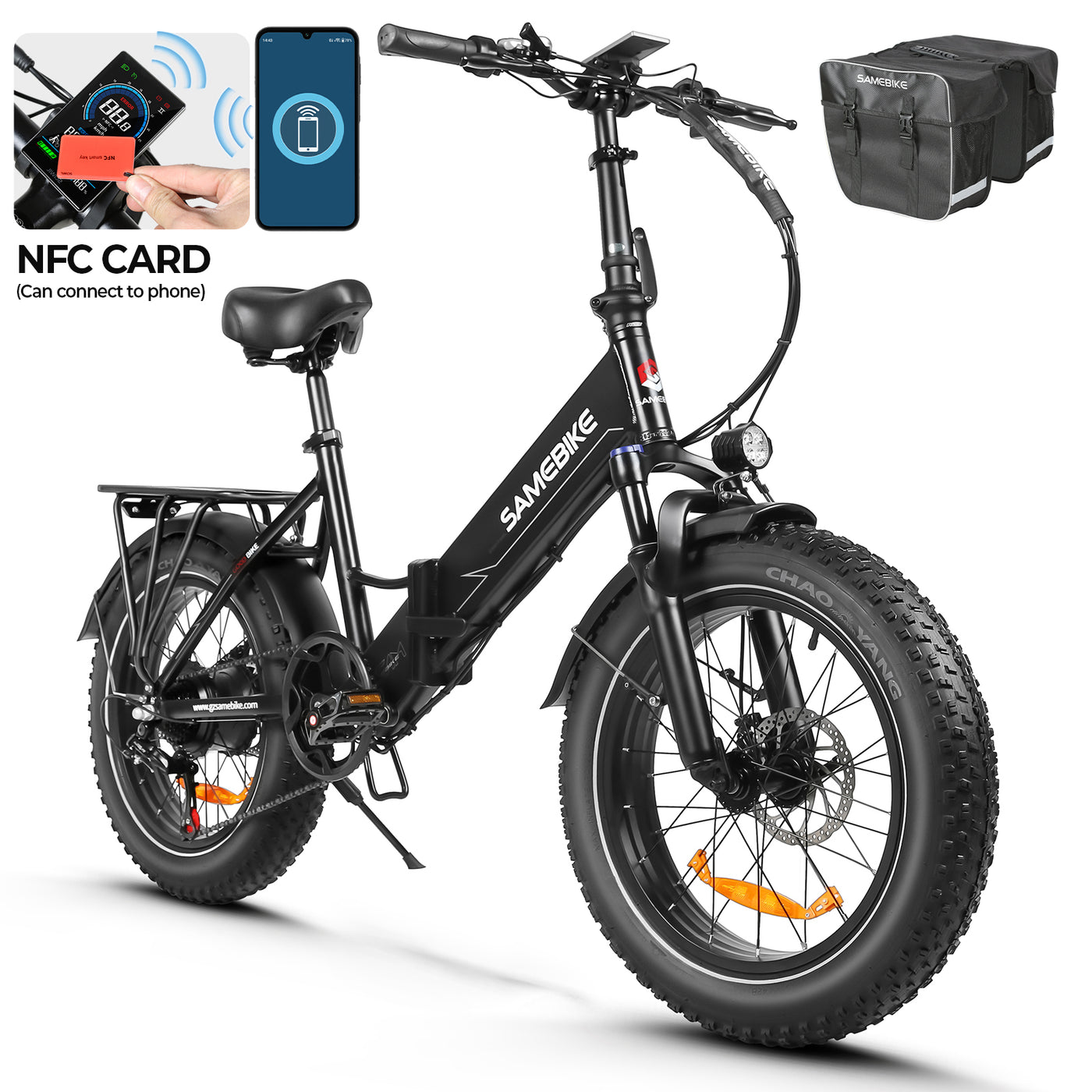 LOTDM200-II 750W Step-through Folding Bike