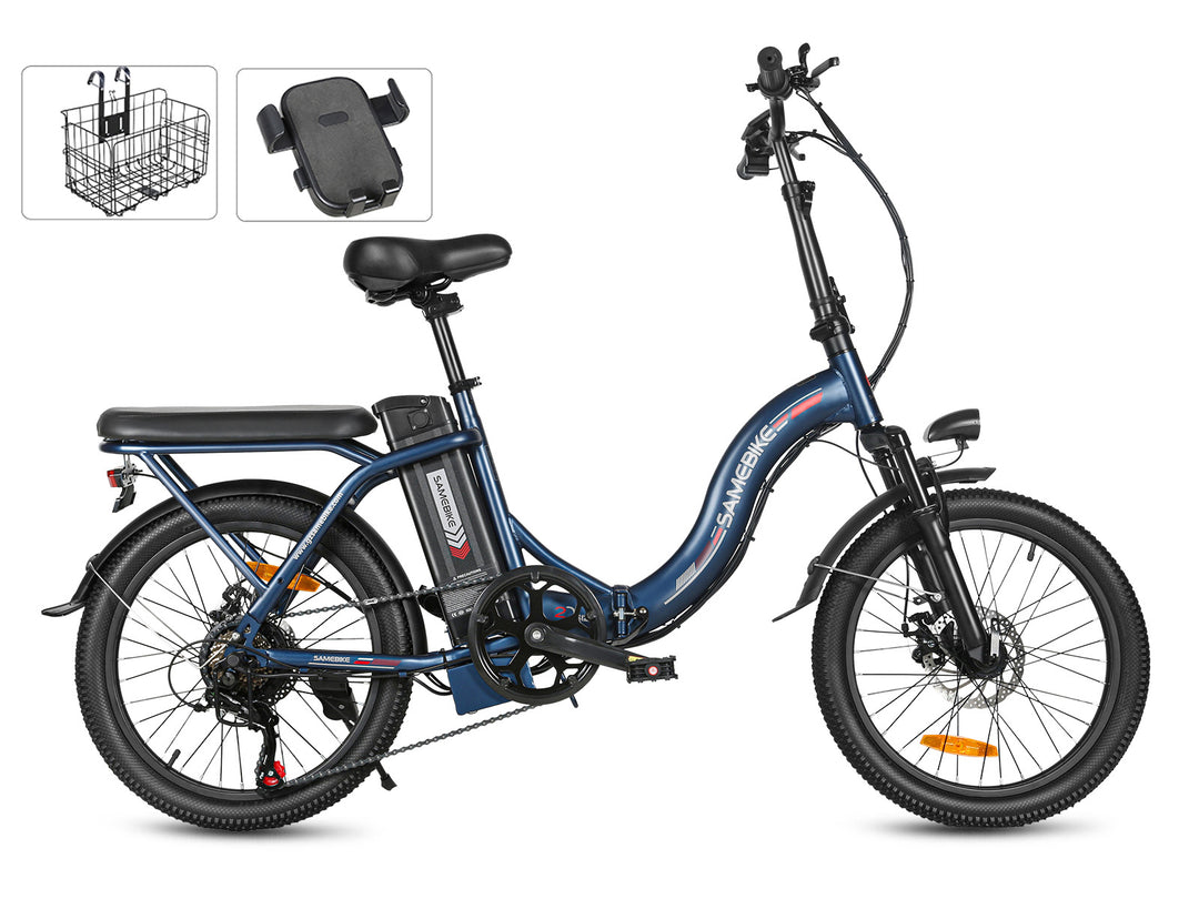 Vélo Électrique SAMEBIKE C05 PRO 500W/13Ah Blanc Vélo Électrique SAMEBIKE C05 PRO 500W/13Ah Blanc