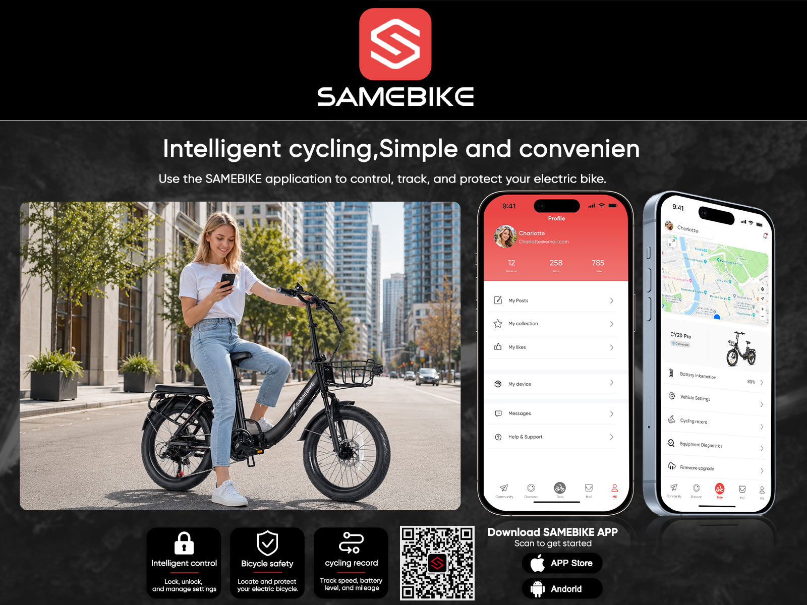CY20 Pro Portable Commuter Electric Bike