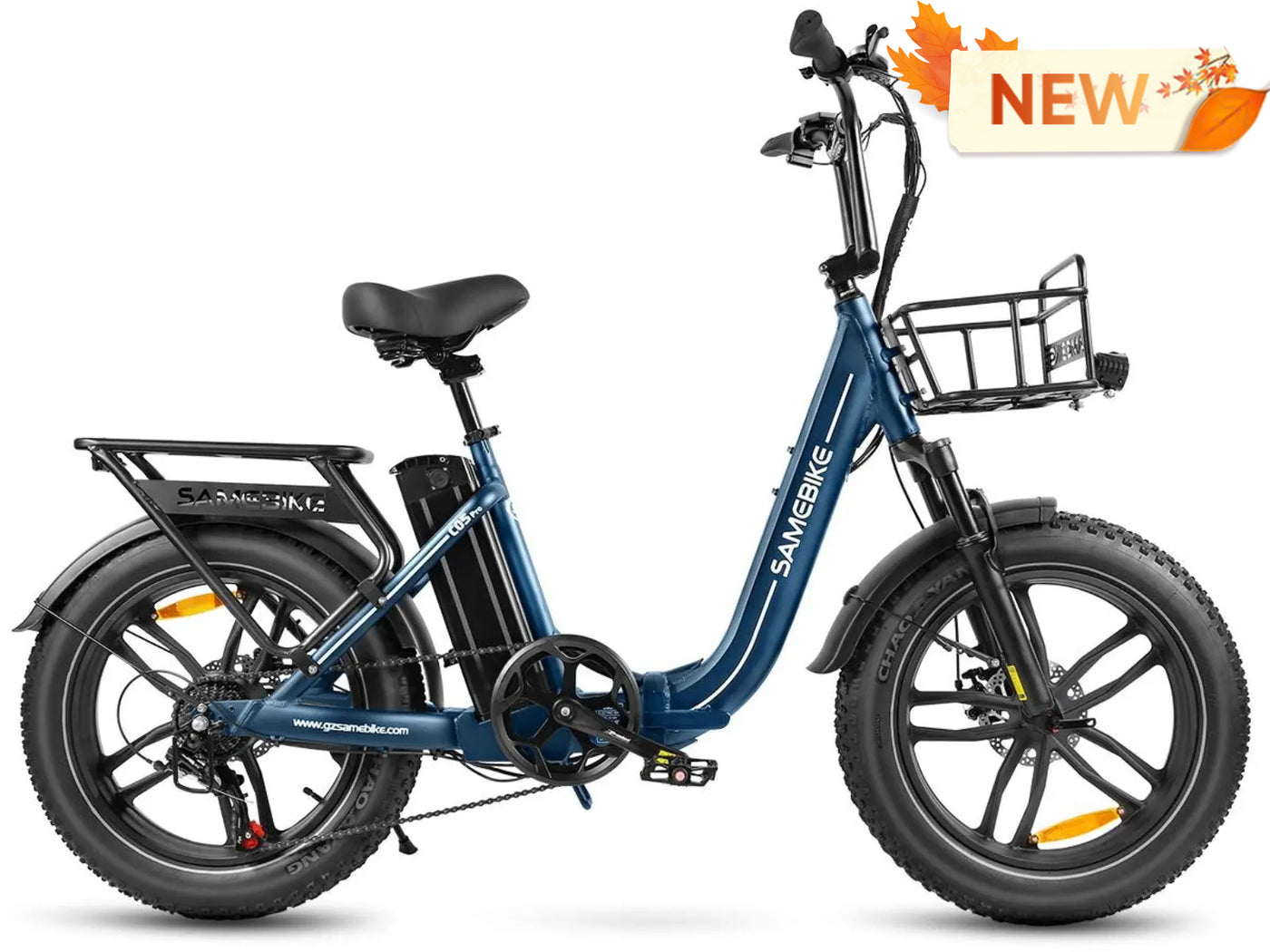 C05 Pro Step-through Foldable Fat Tire Ebike