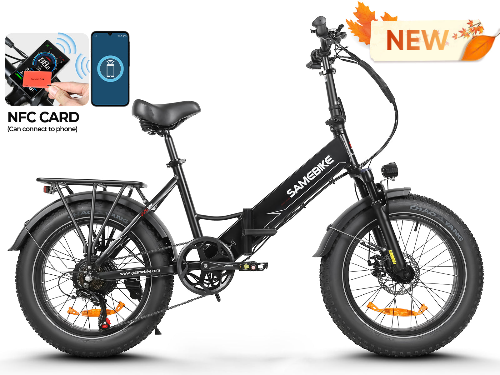 LOTDM200-II 750W Step-through Folding Bike