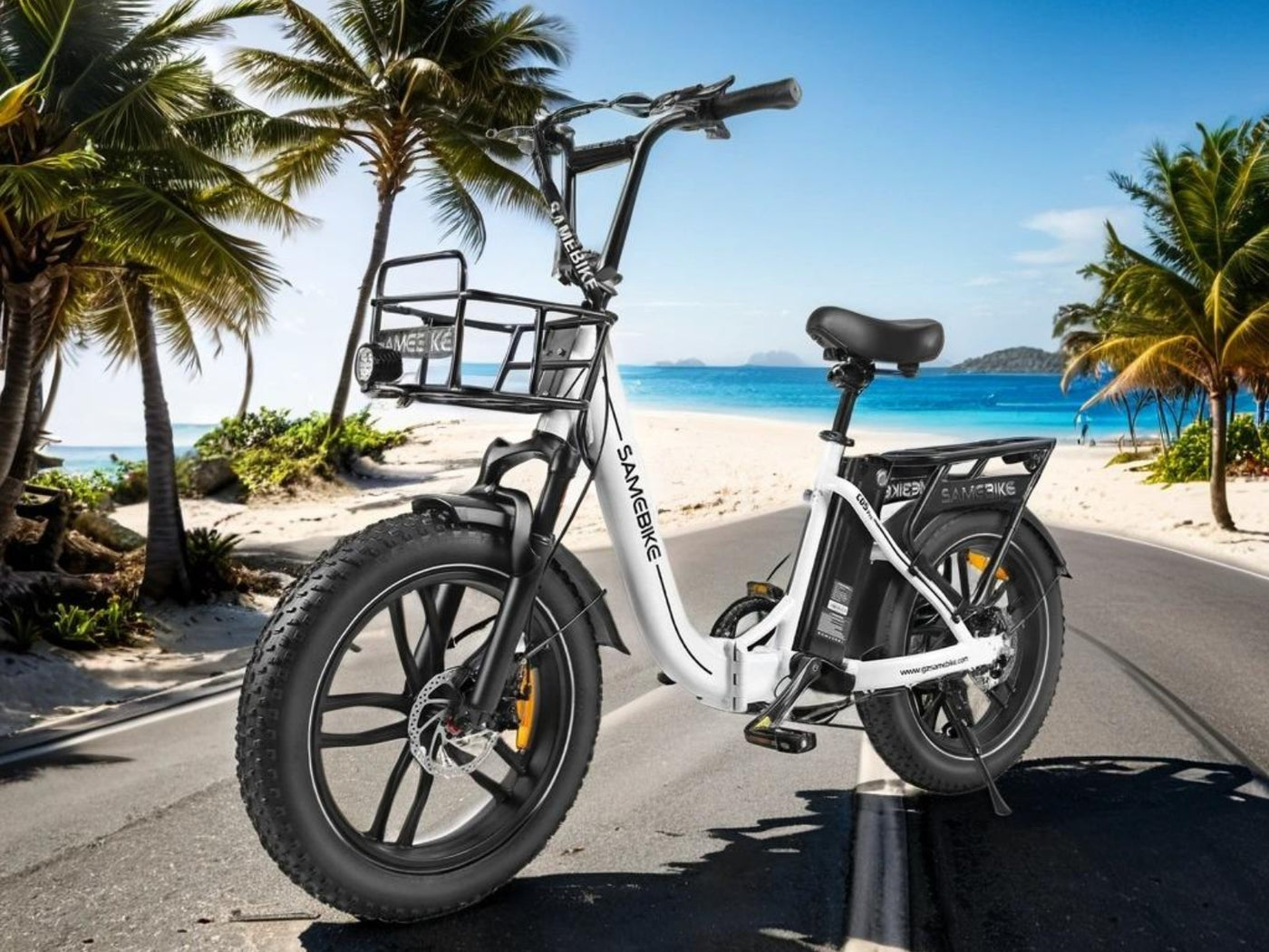 C05 Pro Step-through Foldable Fat Tire Ebike