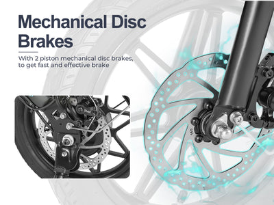 YINYU14 250W Compact Folding E-Bike