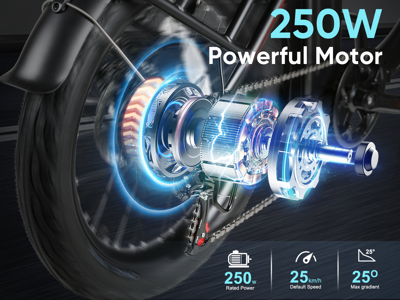 CY20 Pro Portable Commuter Electric Bike