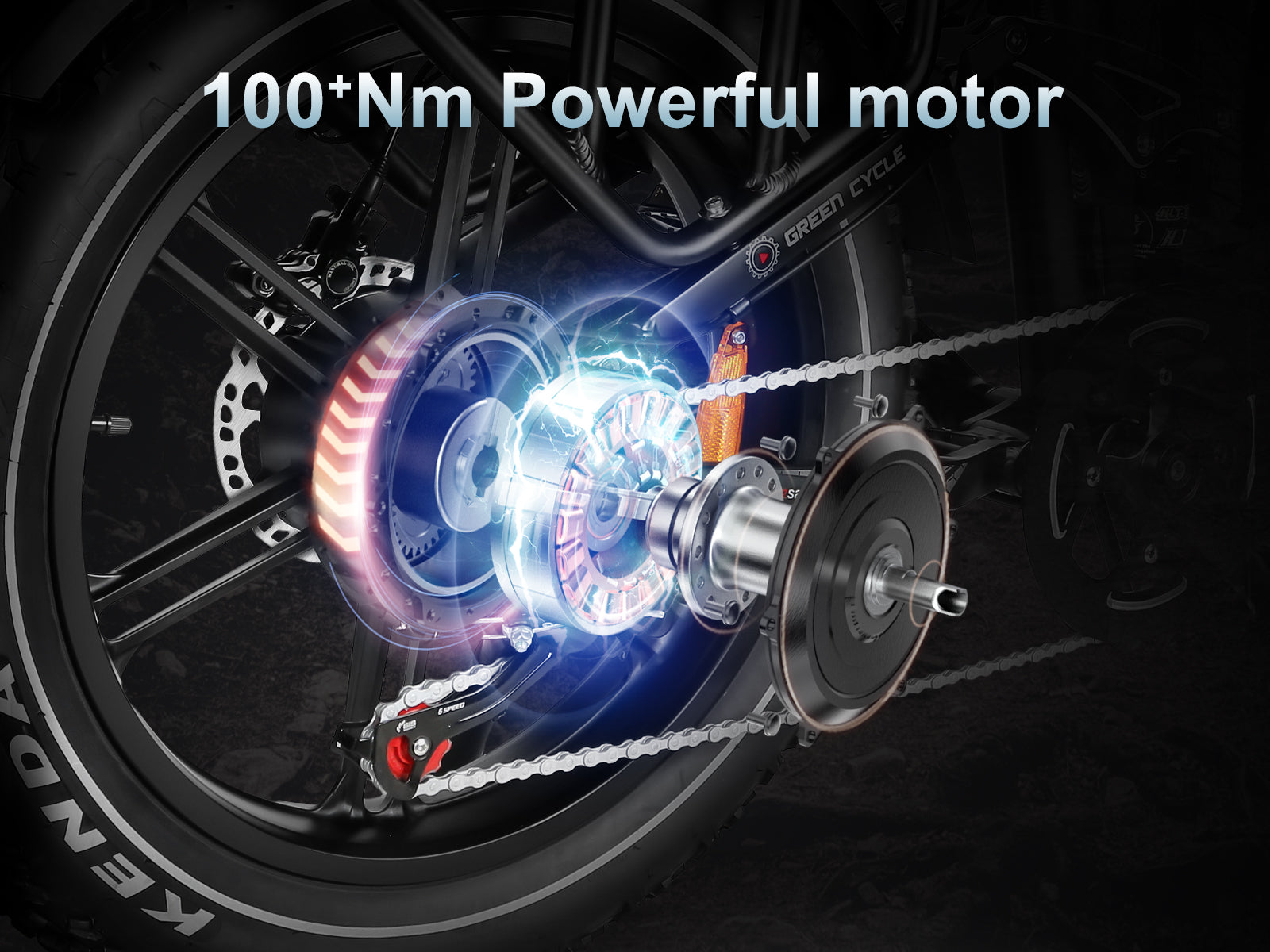 RS-A02 Plus Fat Tire Off Road Ebike